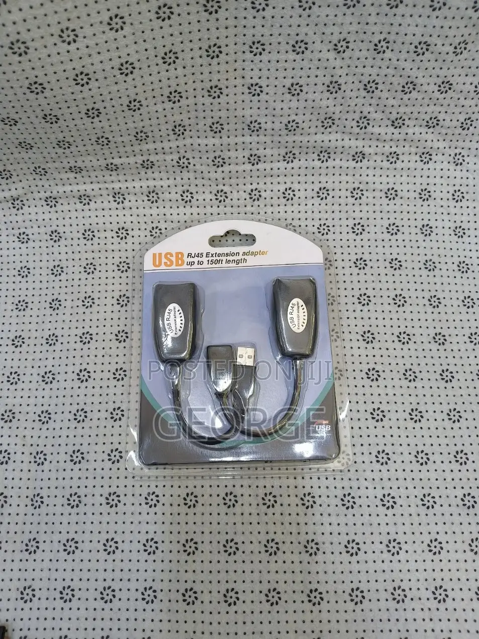 Usb Rj45 Extension Adapter Up to 150 Ft Length