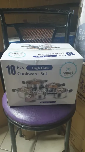 Jp Heavy Duty 10pcs Stainless Steel Pot Set(5pcs Pots +5pcs Lids)