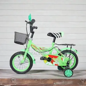 Fun and Safe Cartoon Bike 12 Inch 2-4 Years Children With Sturdy Frame