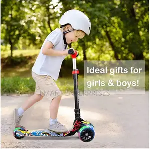 Scooter for Kids Ages 3+ Led and Music Kick Scooter