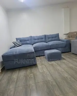 Plush 6 Seater L Sofa