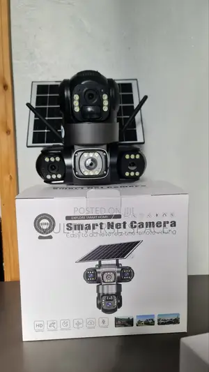V380pro Outdoor Solar Light CCTV 4g 4lens Tracking Security Camera