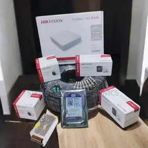 Hikvision 4 Turbo 1080p Hd 2mp CCTV Camera System With Night Vision