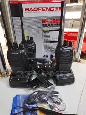Baofeng Bf-888s Portable Two-Way Radio (Walkie-Talkie)