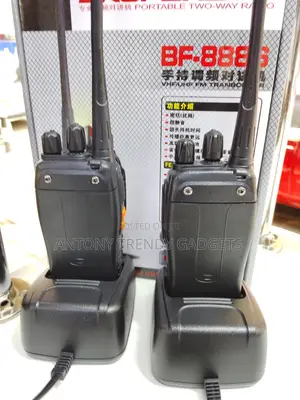 Portable Bf-888s Two-way Radio For Outdoor & Security Use