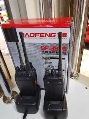 Bf-888s Walkie-Talkie Uhf Radio With Scrambler Battery Saver