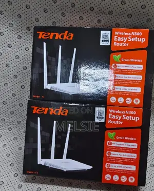 Tenda F3 N300 300mbps Wi-Fi Router - Easy Setup Interface