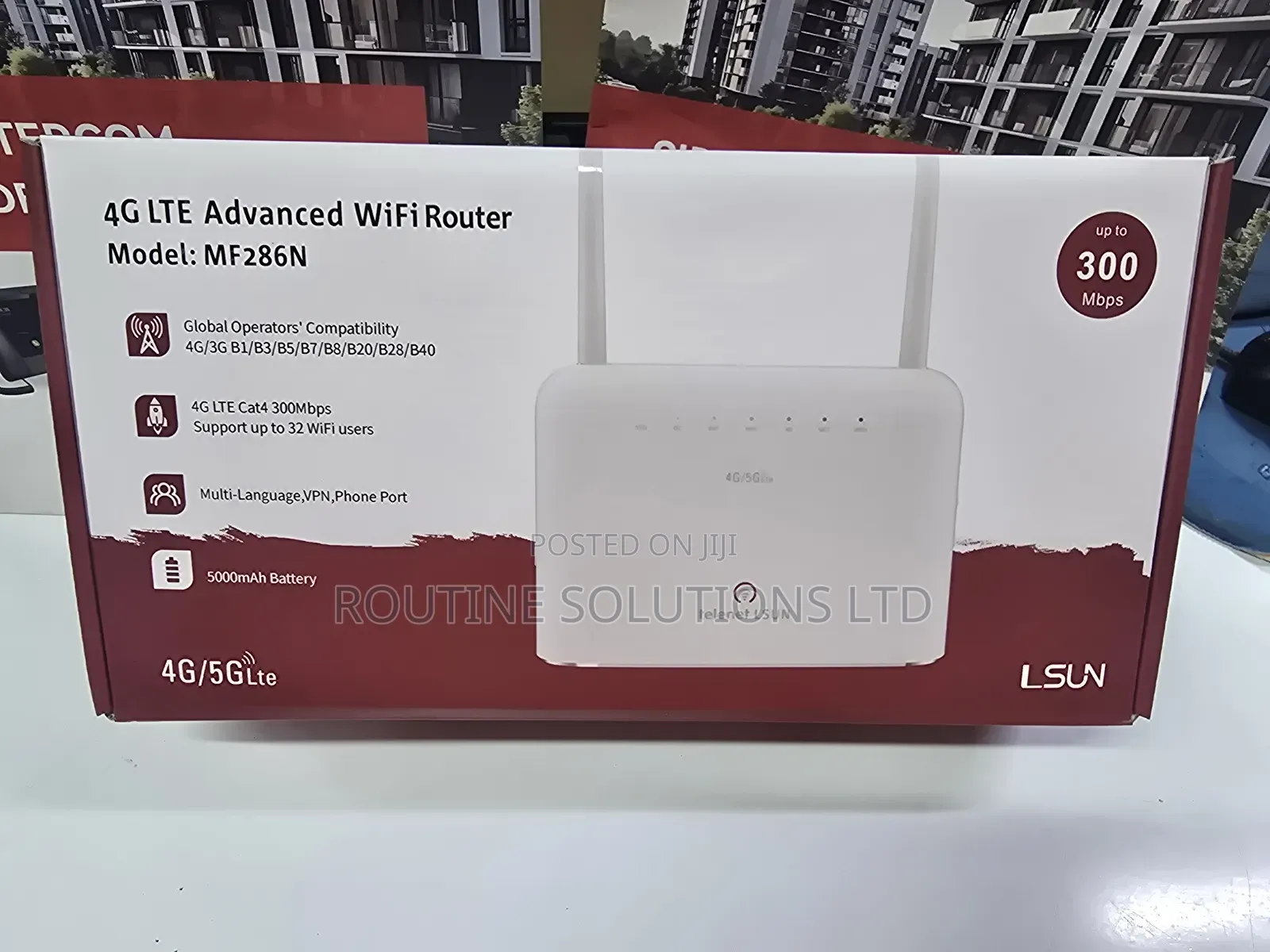 4g Lte Advanced Wifi Simcard Router Mf286n