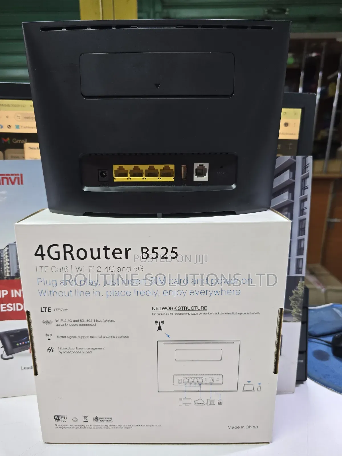4g Lte Simcard Router B525