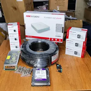 Hikvision 6 Turbo Hd 1080p CCTV With Night Vision Complete System Kit