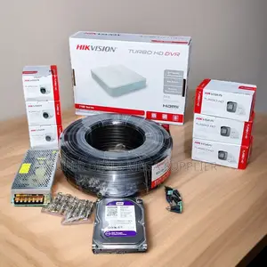 Hikvision 6 Turbo Hd 1080p CCTV Easy to Install Complete System Kit