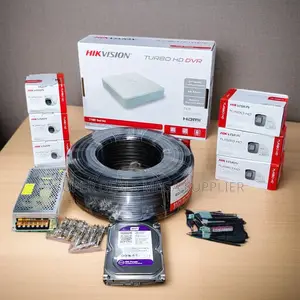 Hikvision 6 Turbo Hd 2mp CCTV Enhanced Video Quality Full System Kit