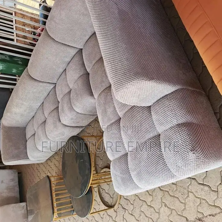 Tailored Bubble L Sofa 6 Seater