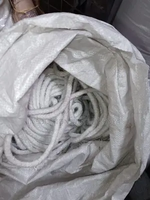 Ceramic Fiber Round Rope 1260°C – Furnace (8mm Non-Asbestos)