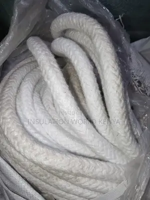 Ceramic Fiber Round Rope 1260°C – Heavy-Duty (16mm, Non-Asbestos)