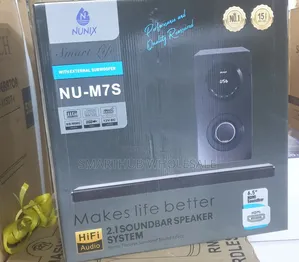 Sound System--Nunix Soundbar Speaker System Nu-M7s