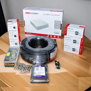 Hikvision 6 Turbo Hd 2mp CCTV Premium Quality Build Full System Kit