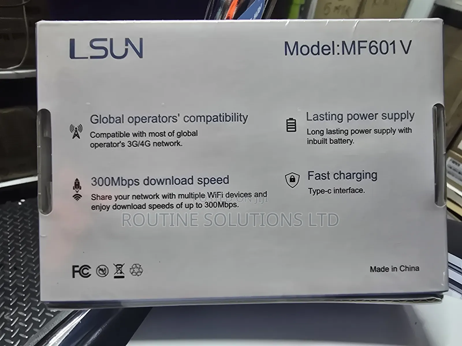 Lsun 4g Lte Mobile Wifi Mf601v