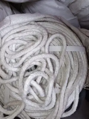 Ceramic Fiber Square Rope 1260°C – (6mm × 6mm, Non-Asbestos)