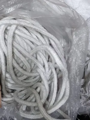 Ceramic Fiber Square Rope 1260°C – (8mm × 8mm, Non-Asbestos)(1meter)