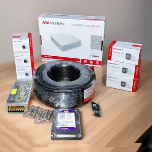 Hikvision 6 Turbo Hd 2mp CCTV Secure Monitoring Complete System Kit