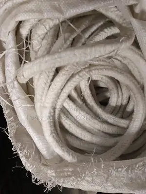 Ceramic Fiber Square Rope 1260°C – Kiln Door 14mm Non-Asbestos