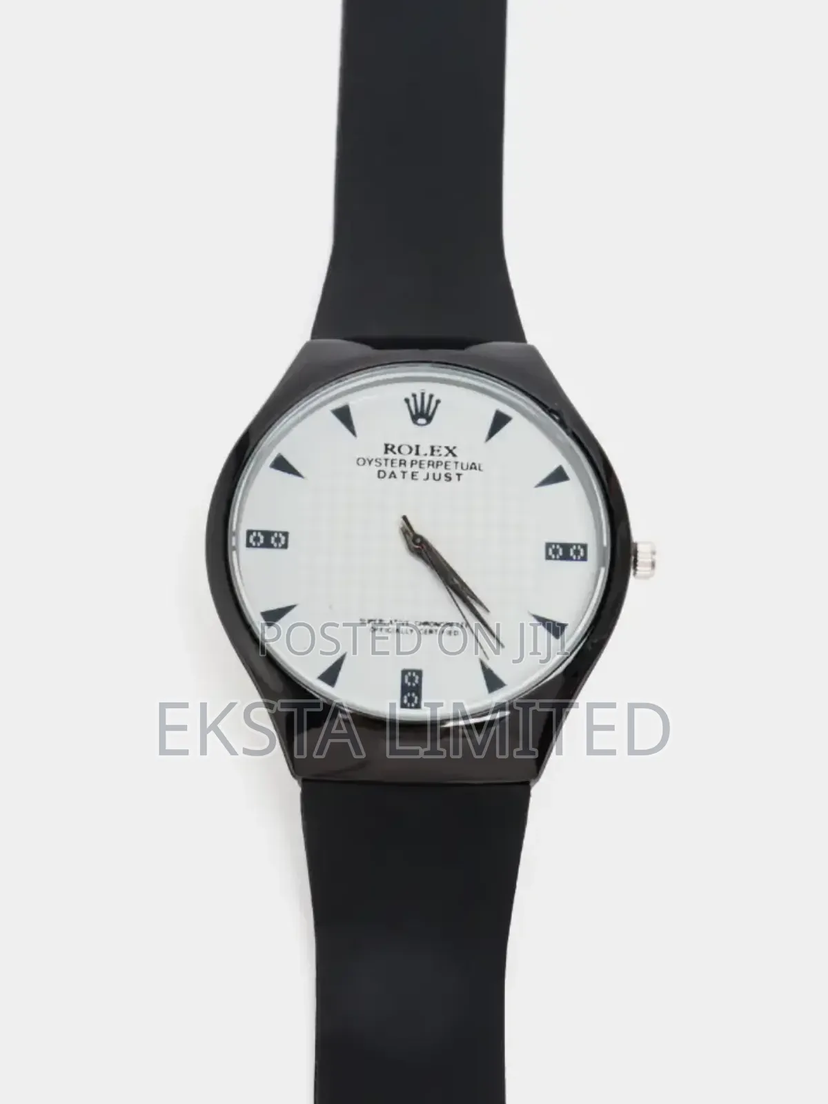 Generic Rubber Strap Rolex Watch