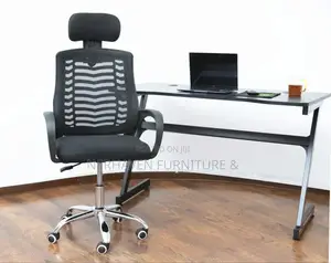 Modern Swivel Study Chair With Head Support