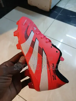 Orange Preds for Kids - Adidas Soccer Boots