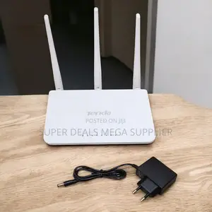 Tenda High Speed Wireless Router With Triple Antenna Coverage