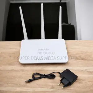 Tenda Wifi Router 3 Antennas for Home and Office Internet