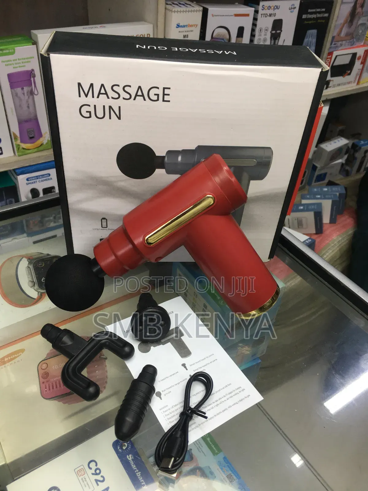 Massage Gun With 4heads