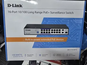 Dlink 16port Poe Switch 10/100