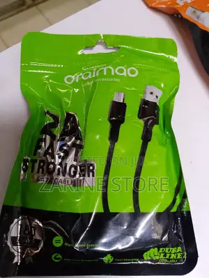 Amaya / Oraimo Micro Usb Cable 1metre Long 5v 2a Output Fast Charging