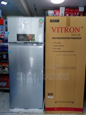 *Vitron 208litres Double Door Fridge