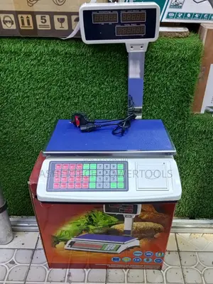 Electronic Price Computing Scale With A Built-in Receipt Printer