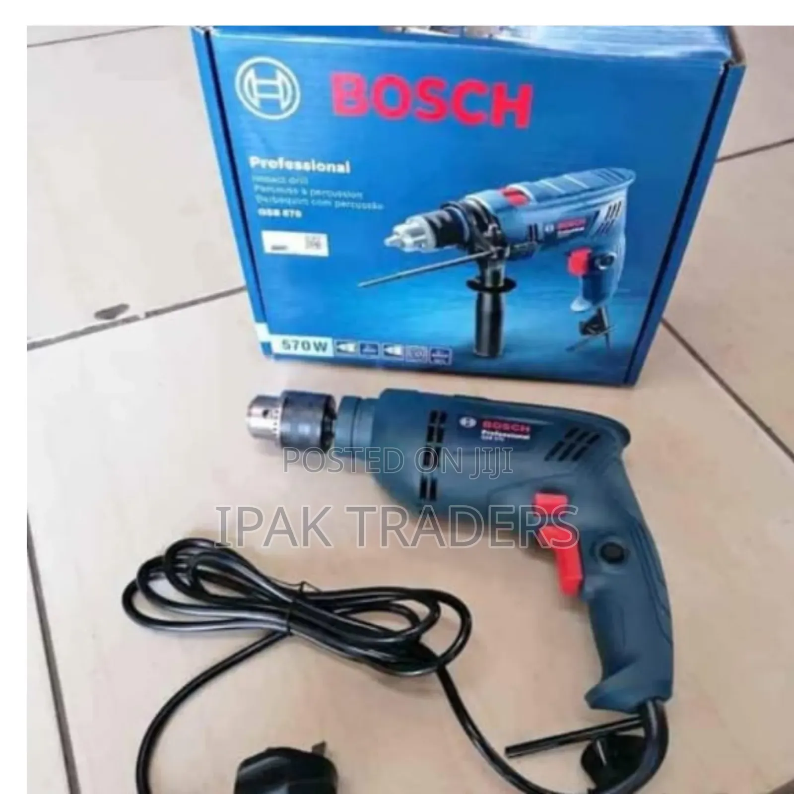Bosch Heavy Duty Electric Professional Impact Drill 910watts