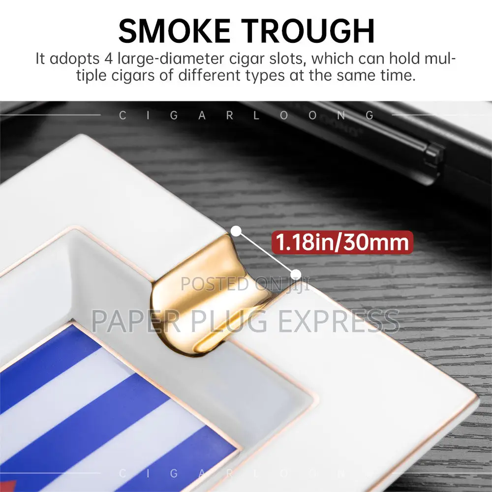 Portable High End Cigars Ashtray