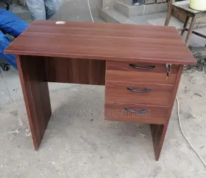 1m Brown Office Desk