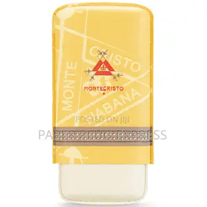 Legend Genuine Leather 3-Cigars Case