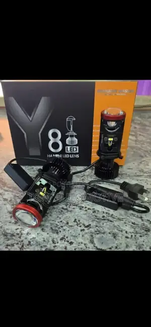 Bright H4 Led Bulb Y8 With Projector Lense