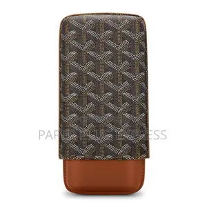 Goyard 3-Cigars Leather Case
