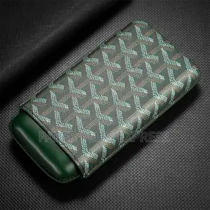 Goyard 3-Cigars Leather Case