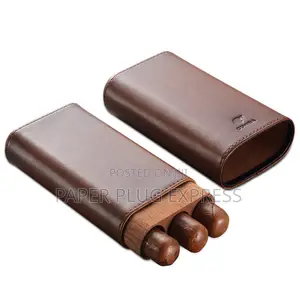 Limited Edition 3-Cigars Leather Case