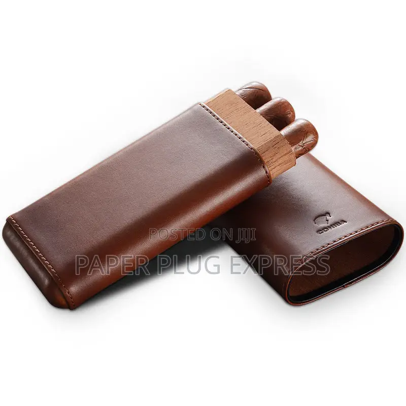 Limited Edition 3-Cigars Leather Case