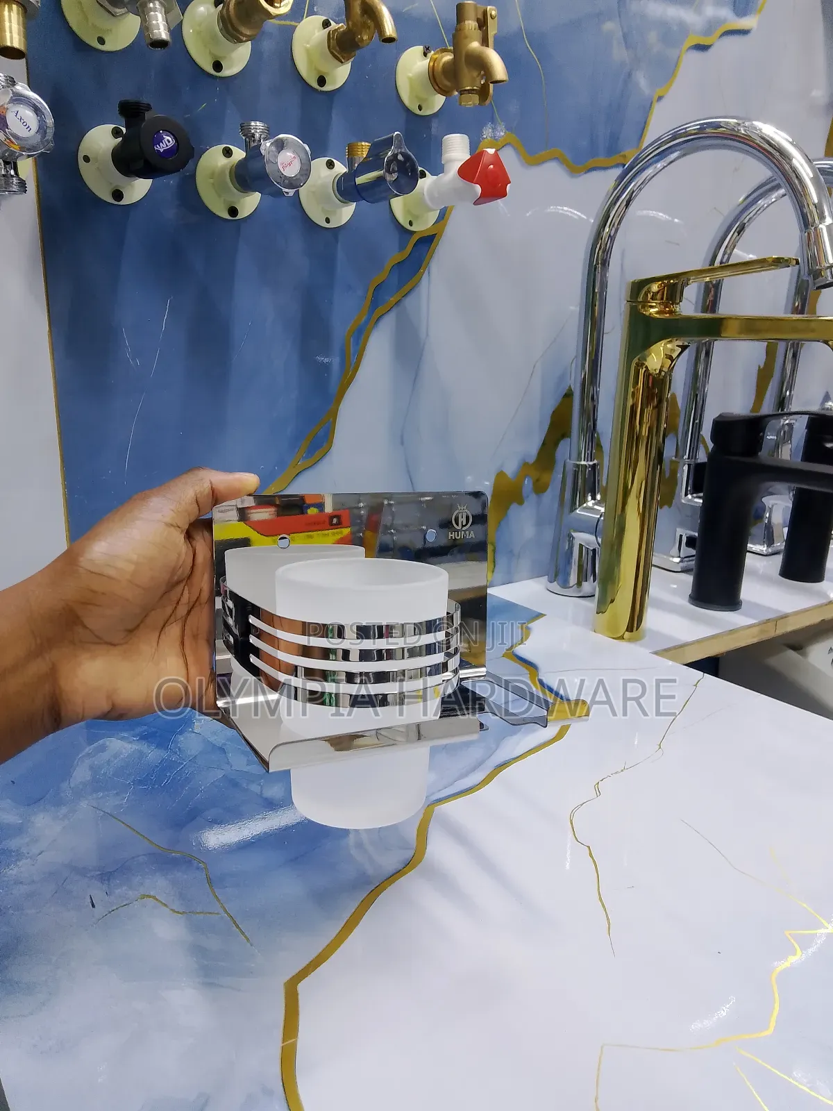 Toothbrush Holder (Singular) Silver
