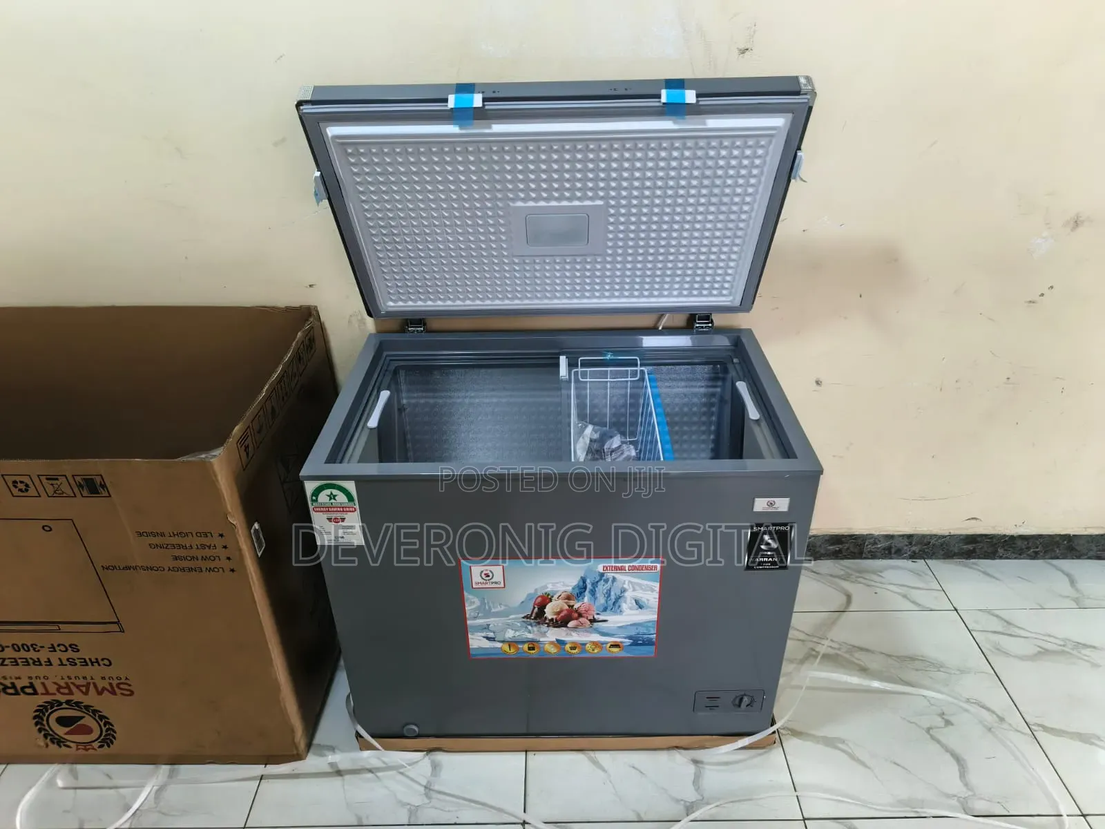 Smart Pro 230l Chest Freezer, Double Cool Pack,