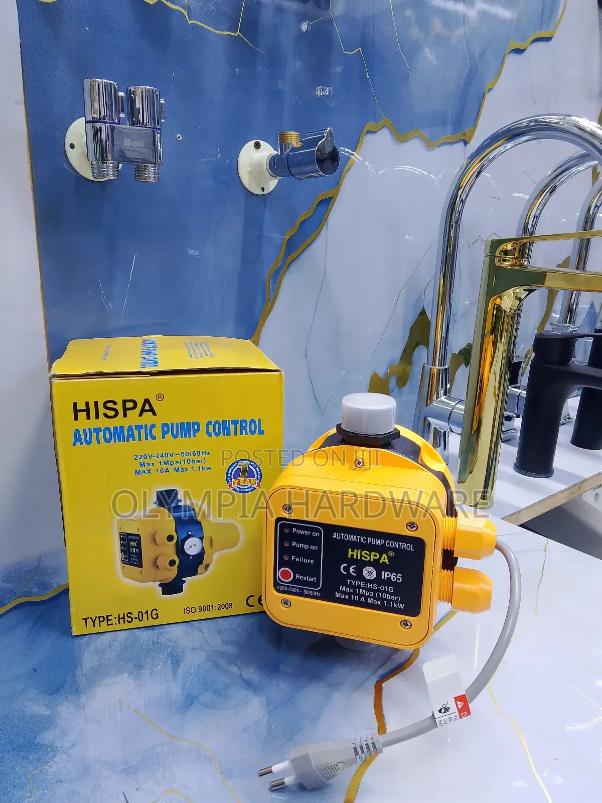 Automatic Pump Control With Guage