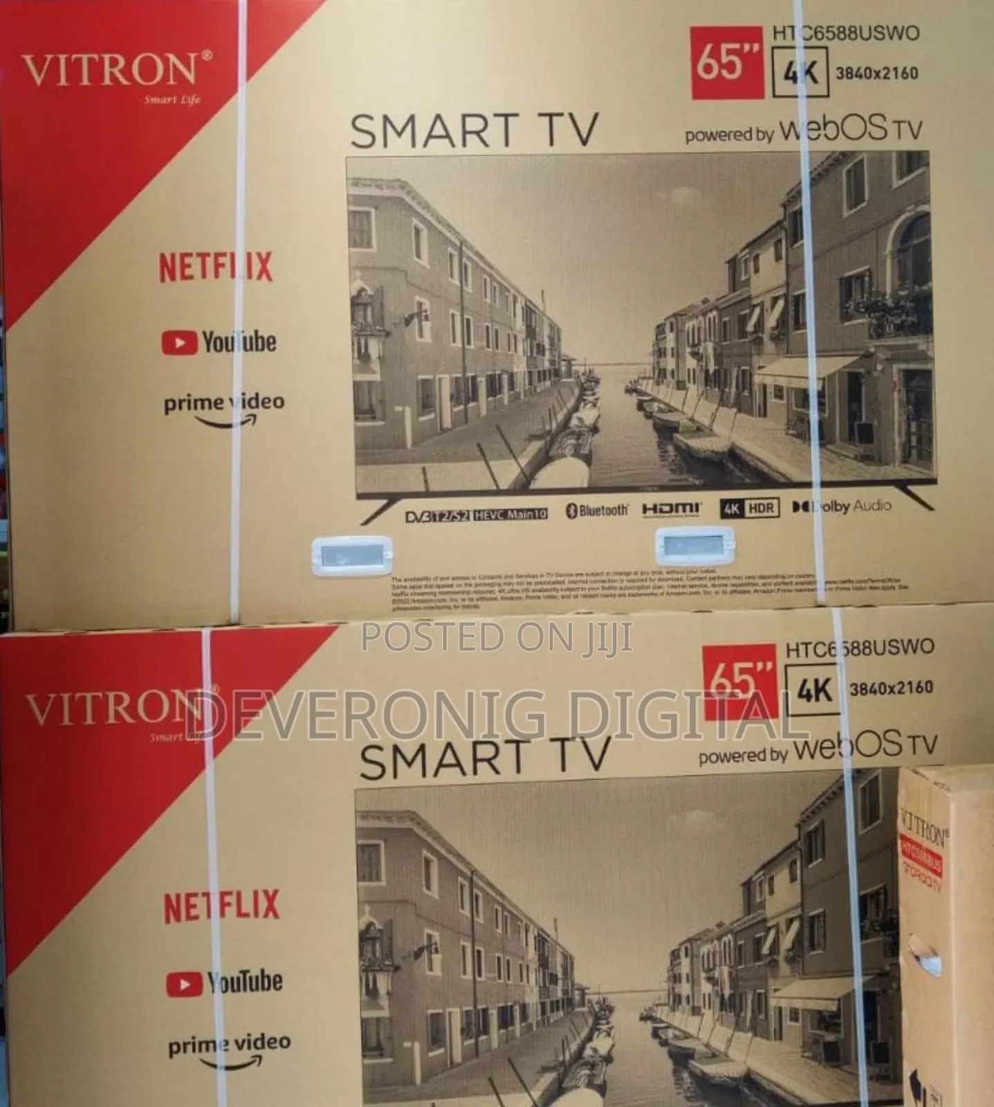 *Vitron 65" Smart Tvwebos