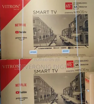 *Vitron 65" Smart Tvwebos